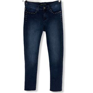 Rock Republic Skinny Leg Dark Wash Blue Jeans 8